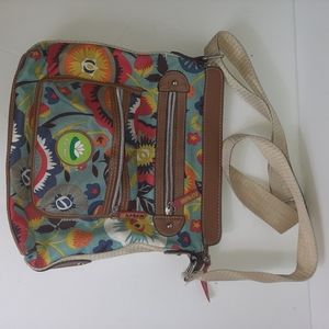 Lily Bloom Floral Crossbody Purse